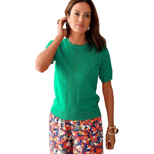 Sweat-shirt by - Pull torsadé manches courtes - Daxon - Modalova