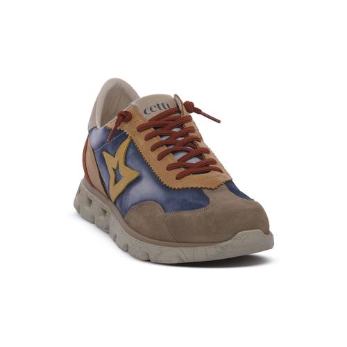 Baskets basses ANTE USED JEANS - Cetti - Modalova