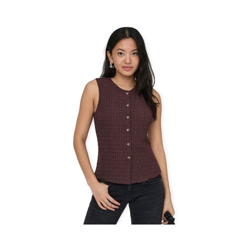 Blouses Noos Top Ilse - Deep Mahogany - Only - Modalova