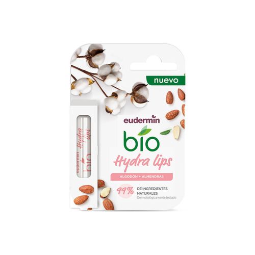 Gloss Protector Labial Bio Hidratante Algodón + Almendras E - Eudermin - Modalova