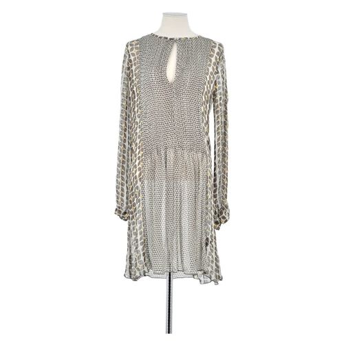Robe courte Robe en soie grise - Antik Batik - Modalova