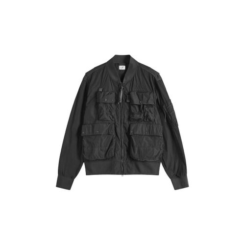 Blouson Chrome R Multipocket Bomber Jacket Black - C.p. Company - Modalova