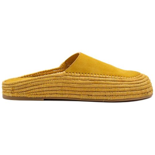 Mules DEBA SUEDE OCHRE - PALOMA BARCELÓ - Modalova