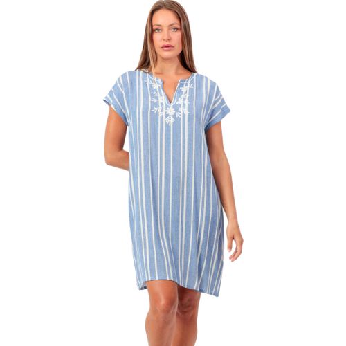 Robe courte Robe estivale manches courtes Gold Sea - Admas - Modalova