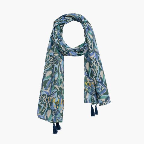 Echarpe Foulard rectangulaire bleu Selene - Lollipops - Modalova