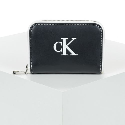 Portefeuille CONTRAST CK MEDIUM ZIP AROUND - Calvin Klein Jeans - Modalova