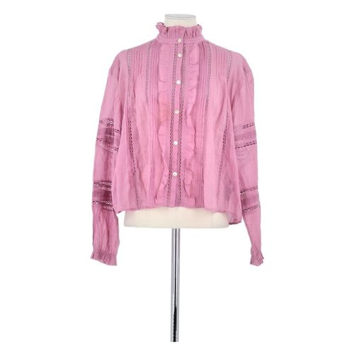 Blouses Chemise en coton rose - Gil Santucci - Modalova