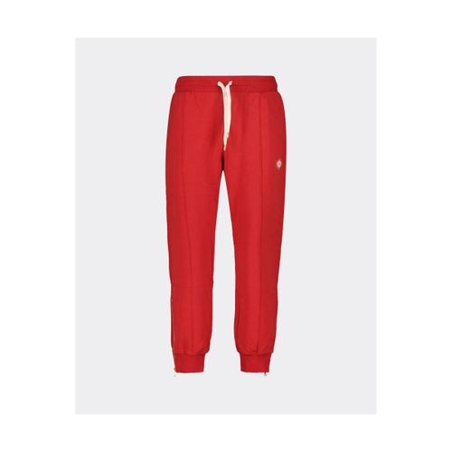 Jogging RED LOOPBACK ZIP HEM SWEATPANTS DIAMOND LOGO - Casablanca - Modalova
