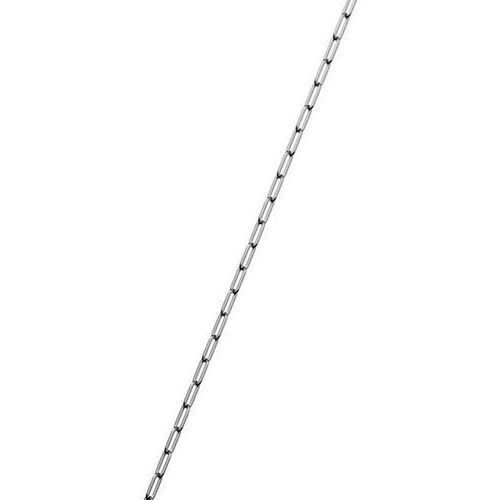 Collier Chaîne Rectangle argentée - Les Georgettes - Modalova