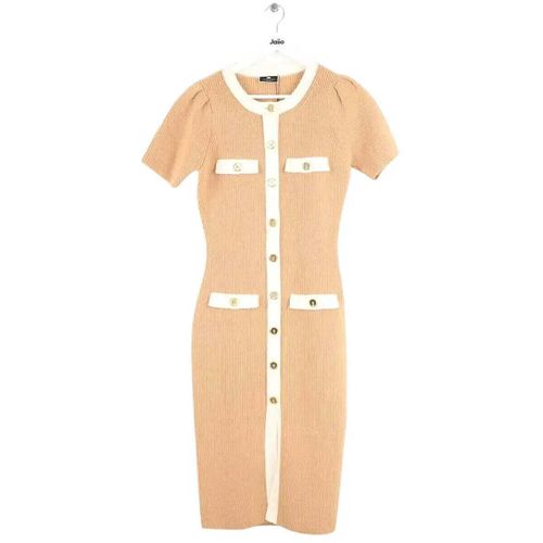 Robes midi Robe camel - Elisabetta Franchi - Modalova