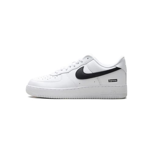 Baskets basses Air Force 1 Low Supreme White Black - Nike - Modalova