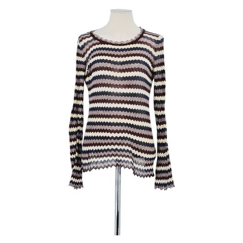 Pull Pull en coton marron - Gil Santucci - Modalova