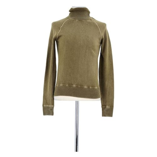 Pull Pull en laine kaki - Saint Laurent - Modalova