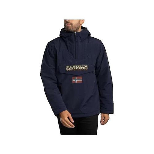 Parka Parka Rainforest Winter 3 avec capuche ajustable bleu - Napapijri - Modalova