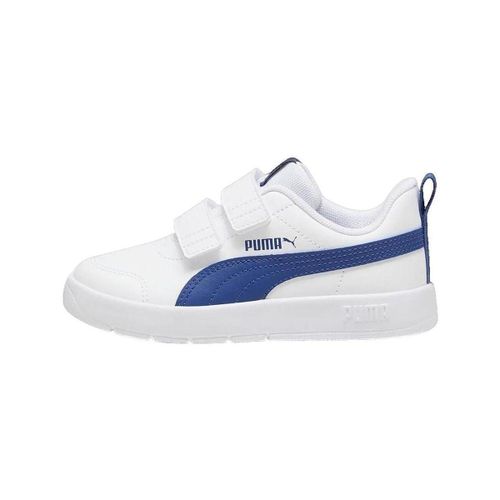 Baskets basses Baskets basses Courtflex V3 V blanches avec accents bleus - Puma - Modalova