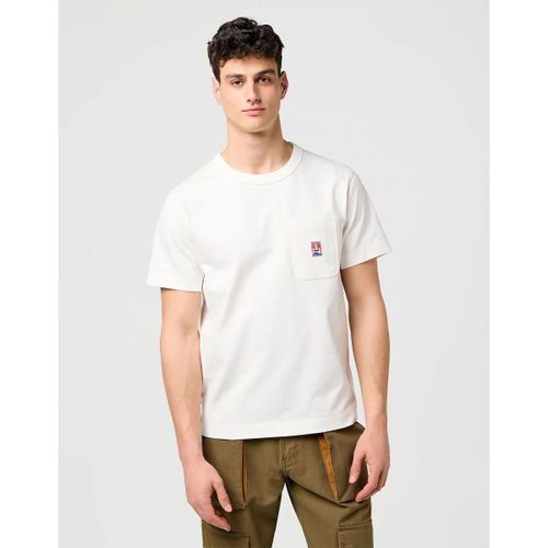 T-shirt 112371499-WORN WHITE - Wrangler - Modalova