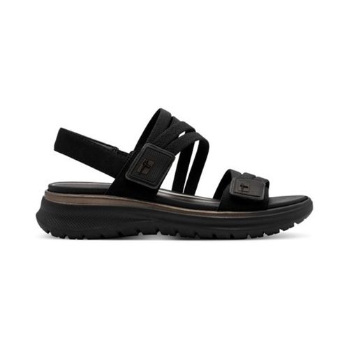 Sandales compensées SANDALE 88734 ELASTICOS NOIR - Tamaris - Modalova