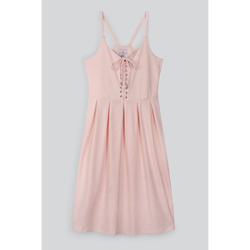 Robe courte Robe jersey midi devant noué - Enorsia - Modalova