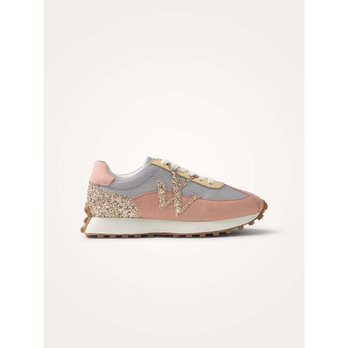 Baskets basses Baskets monogramme à lacets avec semelle running FLOW Initials - Vanessa Wu - Modalova