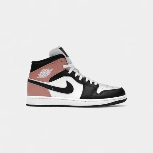 Baskets montantes 1 Mid White Rust Pink Black - Nike - Modalova