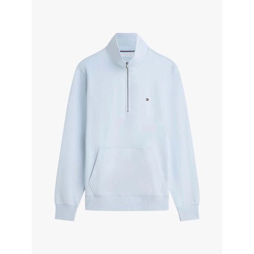 Pull Sweat camionneur bleu en coton - Tommy Hilfiger - Modalova