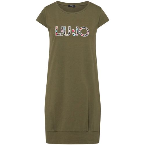 Robe courte Robe courte avec maxi logo - Liu Jo - Modalova