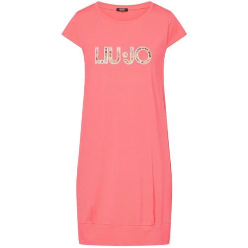 Robe courte Robe courte avec maxi logo - Liu Jo - Modalova