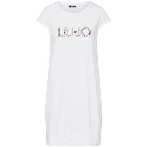 Robe courte Robe courte avec maxi logo - Liu Jo - Modalova