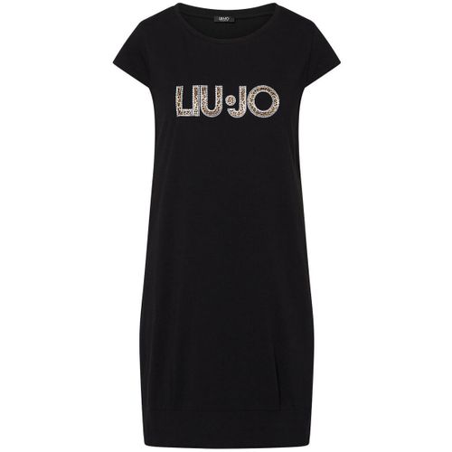 Robe courte Robe courte avec maxi logo - Liu Jo - Modalova