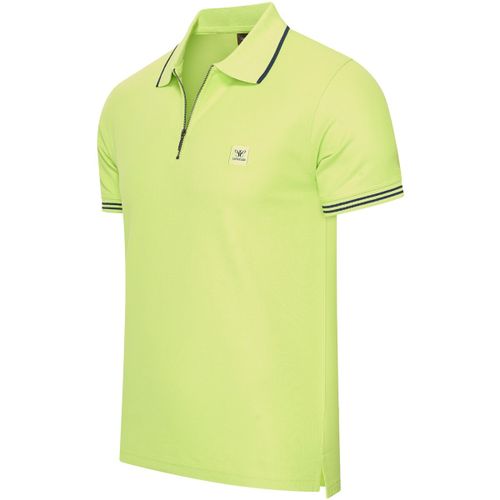 Polo Cappuccino Italia Torino Zip - Cappuccino Italia - Modalova