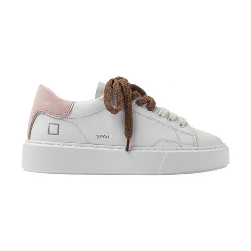Baskets basses W441-SF-CA-WP SFERA CALF-WHITE PINK - D.A.T.E. - Modalova