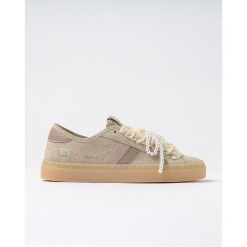 Baskets basses W441-TE-BW-BI TENDER BOW-BEIGE - D.A.T.E. - Modalova