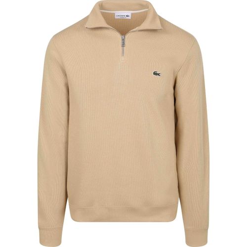 Pull Lacoste Pull Zipper Beige - Lacoste - Modalova