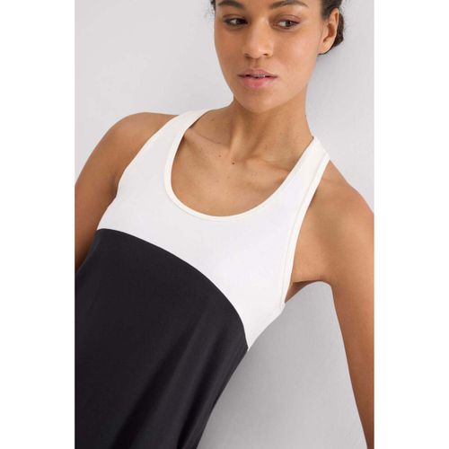 Robe débardeur de bain noir et blanc - Ysabel Mora - Modalova