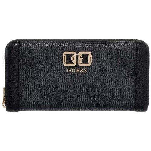 Portefeuille Compagnon Karnilla Logo Slg Lr Coal Logo - Guess - Modalova