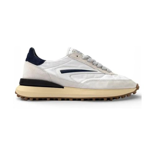 Baskets basses Basketss Date Athleta Nylon blanc bleu - D.A.T.E. - Modalova