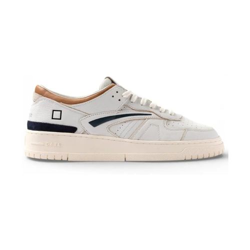 Baskets basses Baskets dattes Torneo Couleur Blanc Bleu - D.A.T.E. - Modalova
