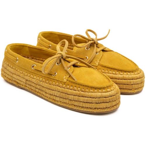 Espadrilles PENELOPE SUEDE OCHRE - PALOMA BARCELÓ - Modalova