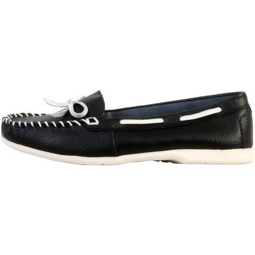 Chaussures bateau Mocassin Cuir LBS - Super Mode - Modalova