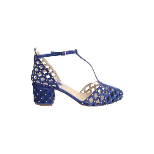 Sandales à talon Talons bleus - Elie Saab - Modalova