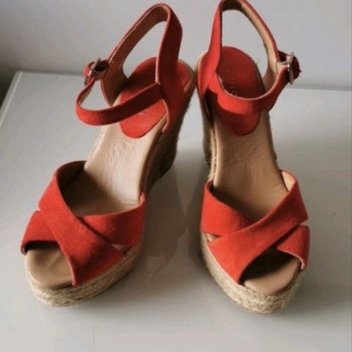 Espadrilles ESPADRILLE MINELLI 35 ROUGE CORAIL - Maison Minelli - Modalova