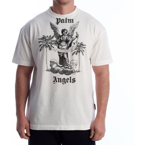 T-shirt PMAA072F23JER0030-110 - Palm Angels - Modalova