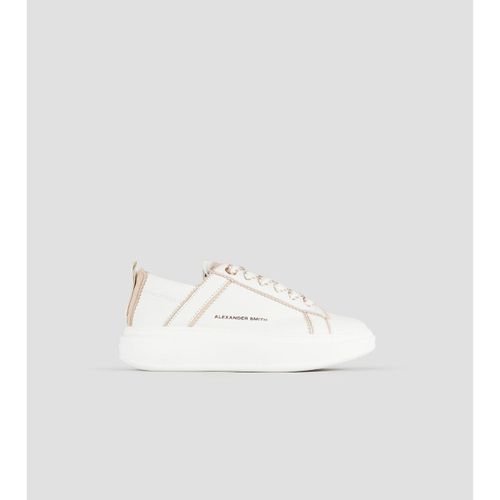 Baskets basses WEMBLEY UNLINED ASBDWBW-0318-WNU-WHITE NUDE - Alexander Smith - Modalova