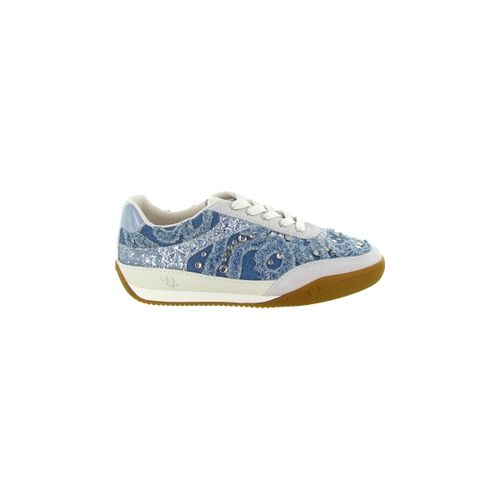 Baskets basses SNEAKER LEWIS 04 DENIM STRASSGLITTER BLUE - Liu Jo - Modalova