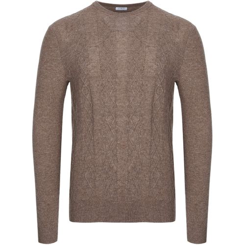 Pull Kaschmir Pullover braun - Malo Optimum - Modalova