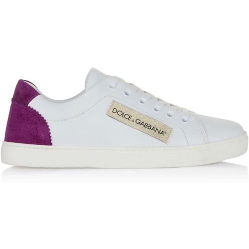 Baskets D&G Sneaker weiß-lila - D&G - Modalova