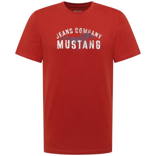 T-shirt Mustang 2500863447 - Rouge - Mustang - Modalova