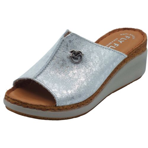 Mules Fly Flot 36 H68 5G Grigio - Fly Flot - Modalova