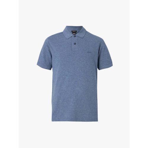 Polo BOSS Polo bleu en coton - BOSS - Modalova