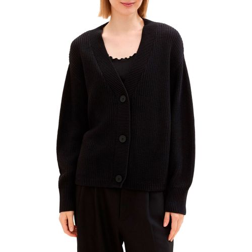 Pull Gilet MAILLE Deep Black - Tom Tailor - Modalova